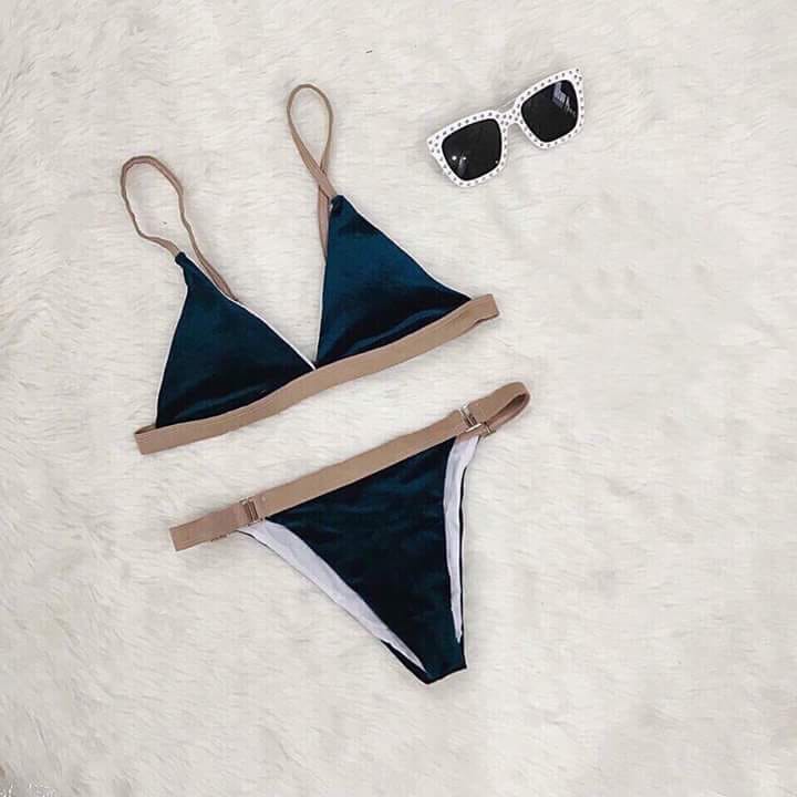 HÀNG CÓ SẴN_BIKINI 2 MẢNH NHUNG CAO CẤP (có ảnh thật) | BigBuy360 - bigbuy360.vn
