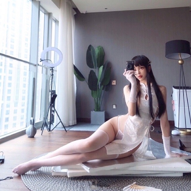 Găng Tay Lưới Phong Cách Lolita Bao Tay Ren Lưới Họa Tiết Hoa