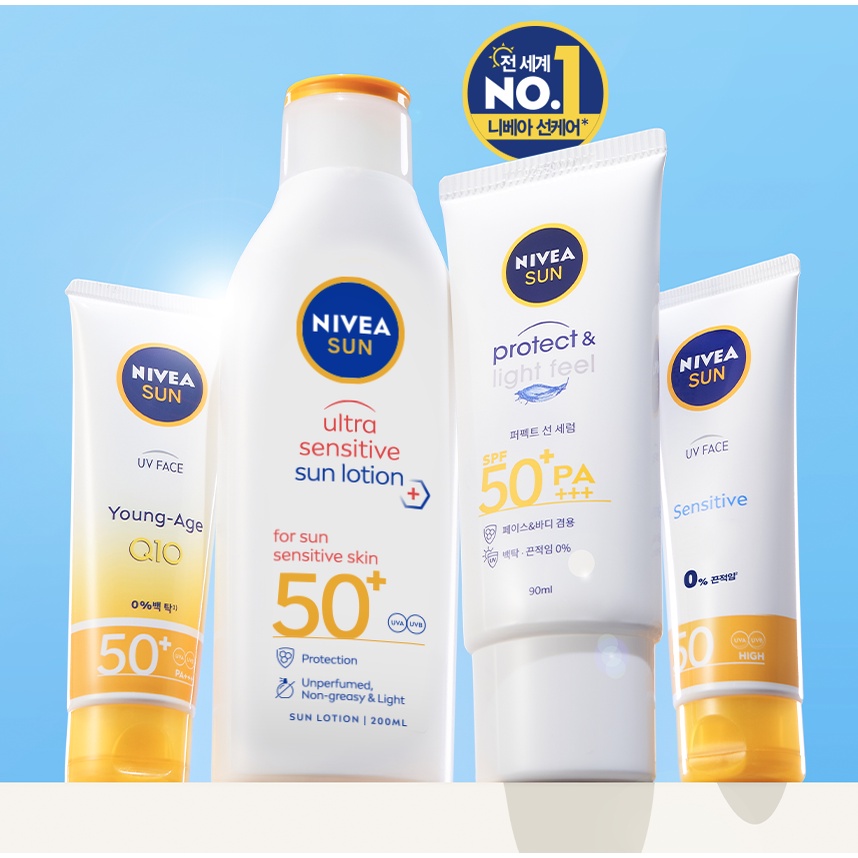 MBC Kem chống nắng mặt và toàn thân Nivea các loại