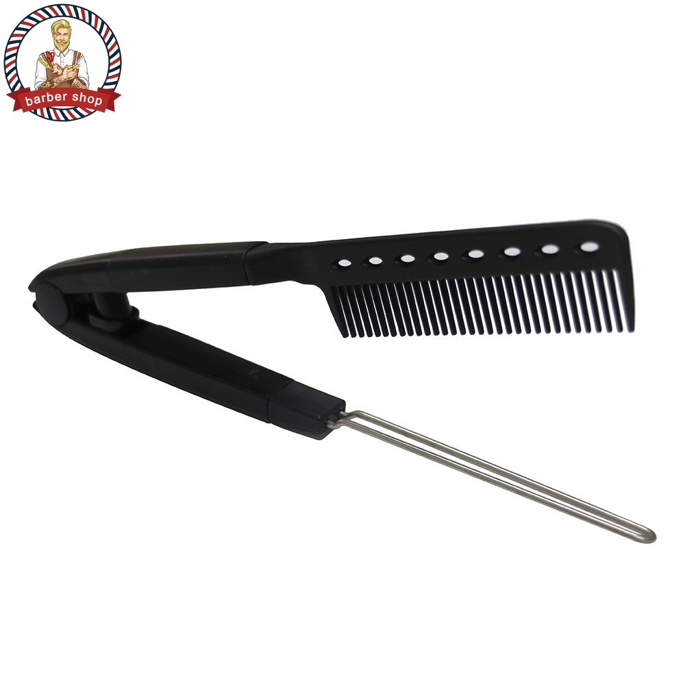 Lược Chải Tóc Thẳng Tạo Kiểu Chữ V Cho Salon 5 Màu Sắc Tùy Chọn