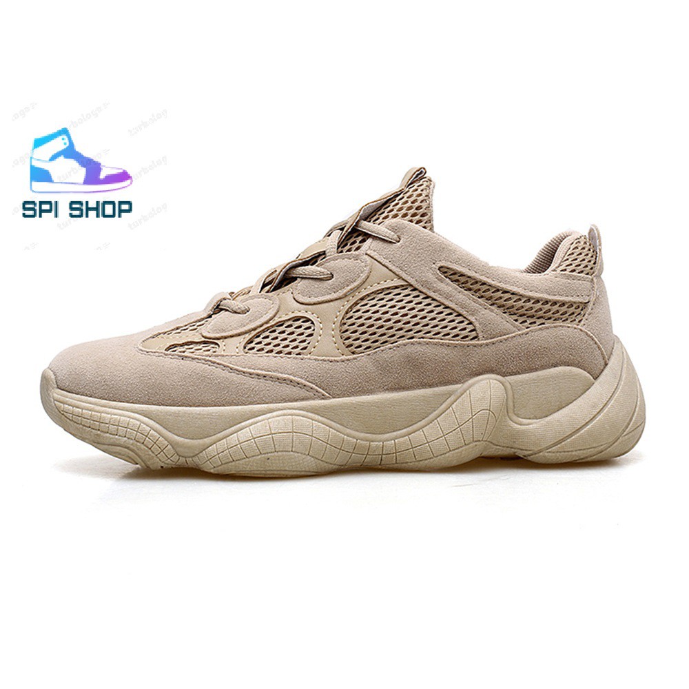 Giày Nam Sneaker Thể Thao Y500 Màu Be Dáng Đẹp