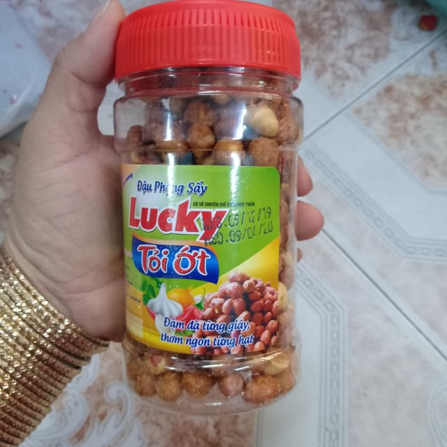 Đậu Phộng Sấy Lucky Tỏi Ớt