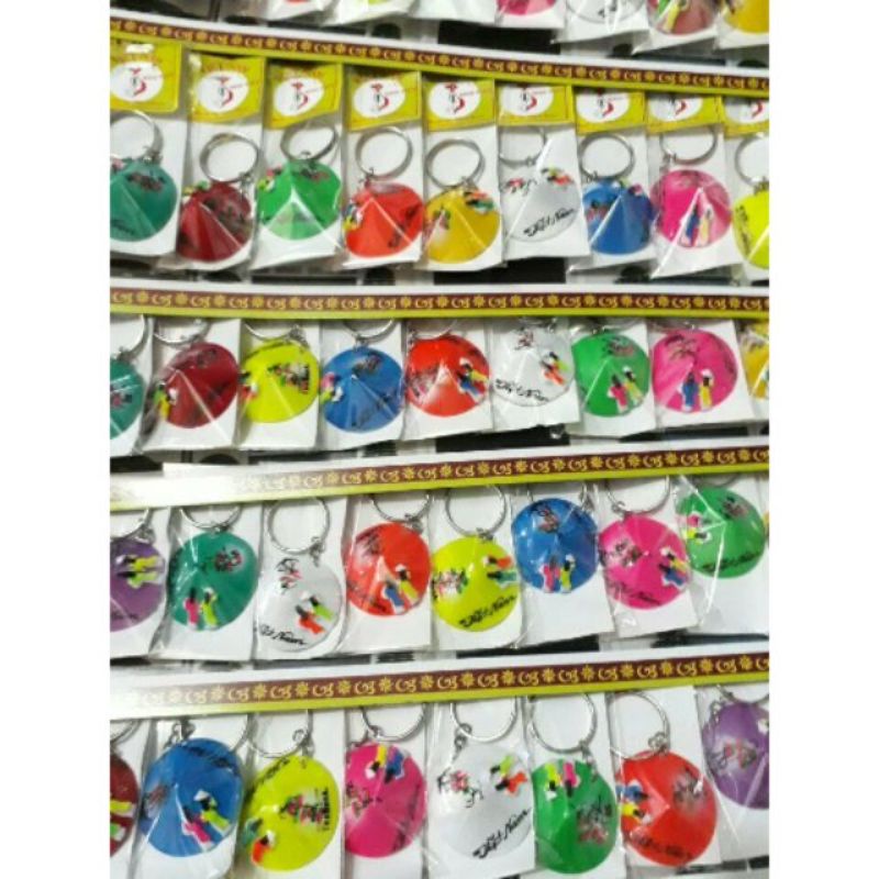 1vỉ 10cái móc khóa nón lá Việt Nam