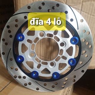 Đĩa thắng 4 lỗ lòng màu (TẶNG 4 ốc đĩa GR5)