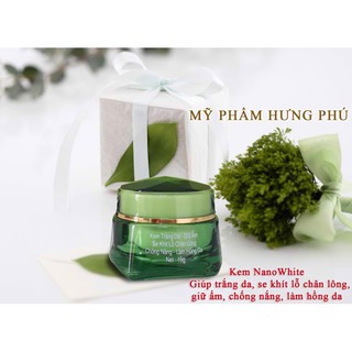 Kem dưỡng trắng da, se khít lỗ chân lông, giữ ẩm, chống nắng, làm hồng da Nanowhite