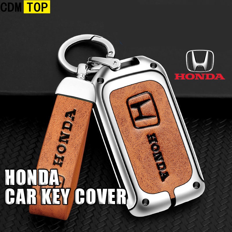 Bao Da Bảo Vệ Chìa Khóa Thông Minh Cho Xe Hơi honda All-New City / CRV / Accord / Civic FC 10Gen 2016-2021