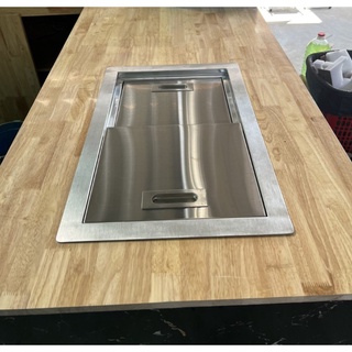 THÙNG ĐÁ INOX ÂM QUẦY