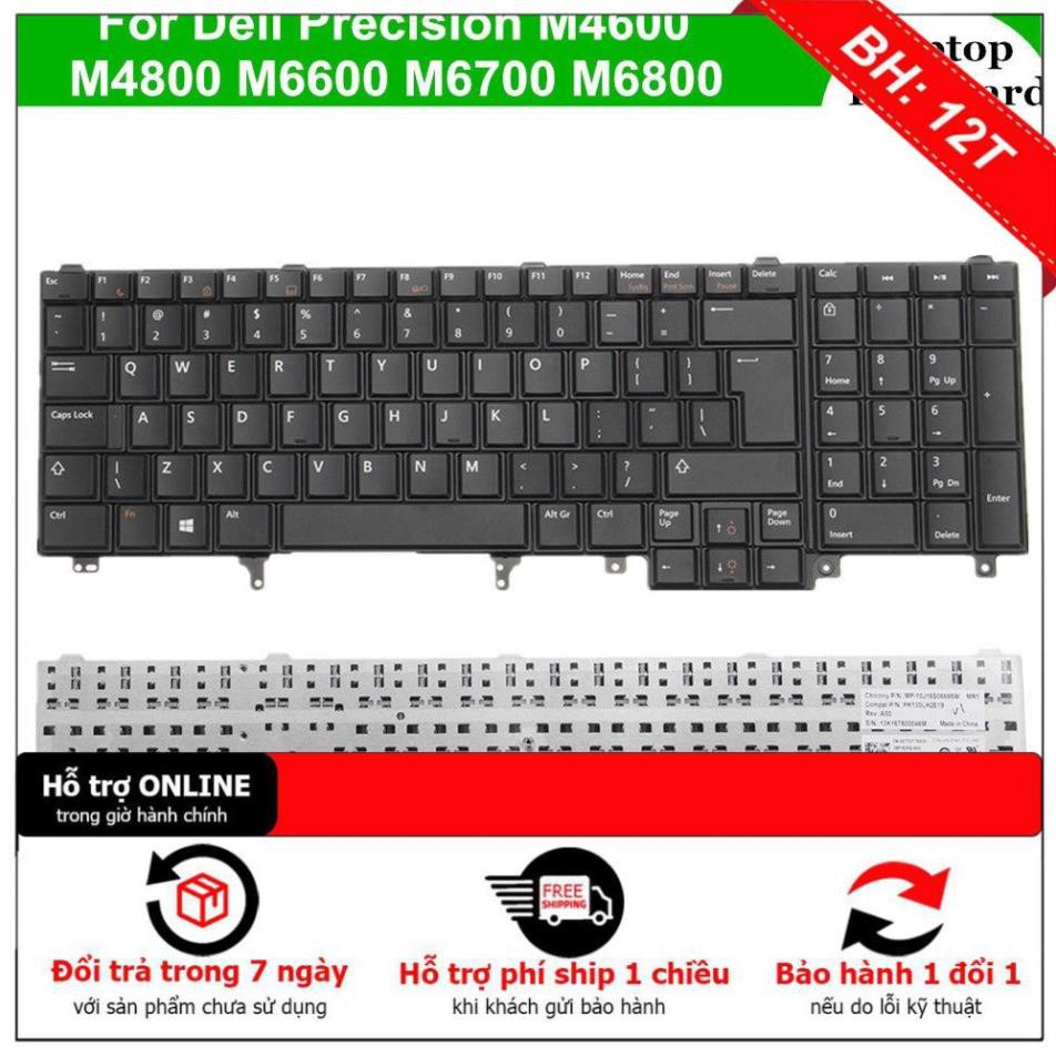 Bàn Phím Laptop Dell Latitude E6520 E6530 E5520 E 5520M E5530 E6540 Precision M4600 M4700 M6600 M6700