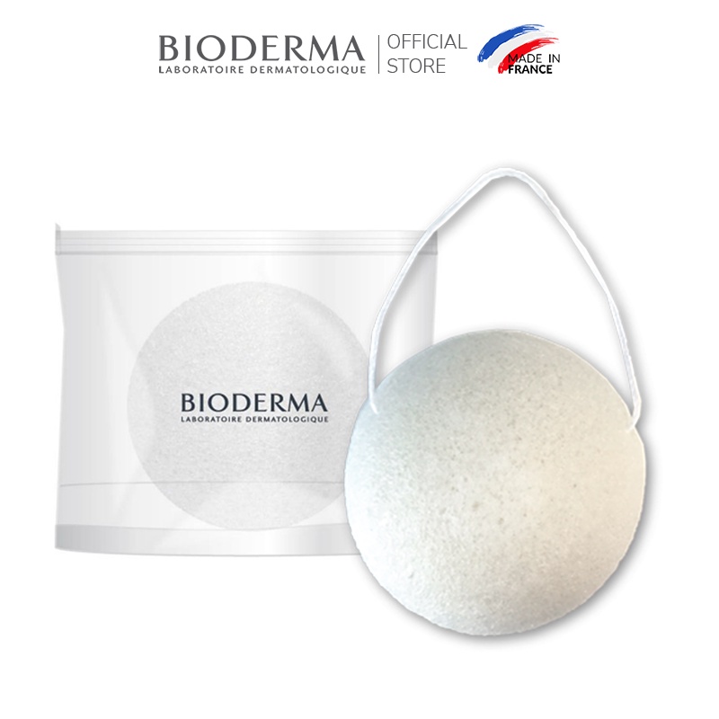 [HB Gift] Bọt biển rửa mặt Bioderma Konjac Sponge 2022