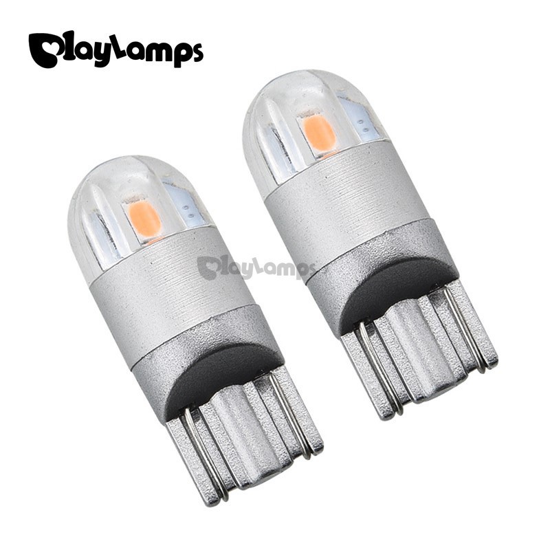 Set 2 bóng đèn led demi T10  2SMD 3030 siêu sáng chất lượng cao