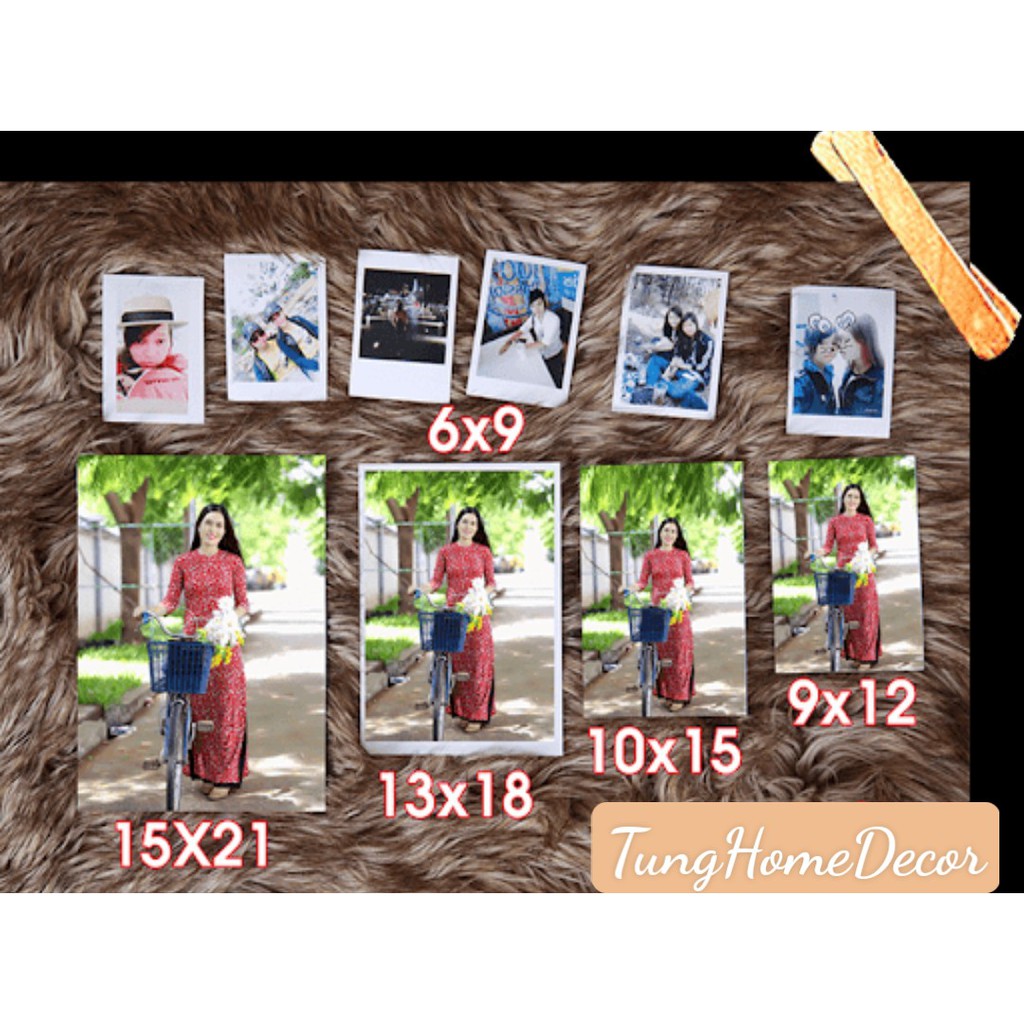 In ảnh theo yêu cầu nhiều kích cỡ chỉ từ 1k/tấm ép plastic không phai màu | BigBuy360 - bigbuy360.vn