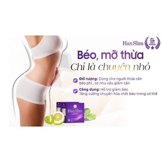GIẢM CÂN HANSLIM TINH CHẤT BƯỞI EO THON, DÁNG ĐẸP