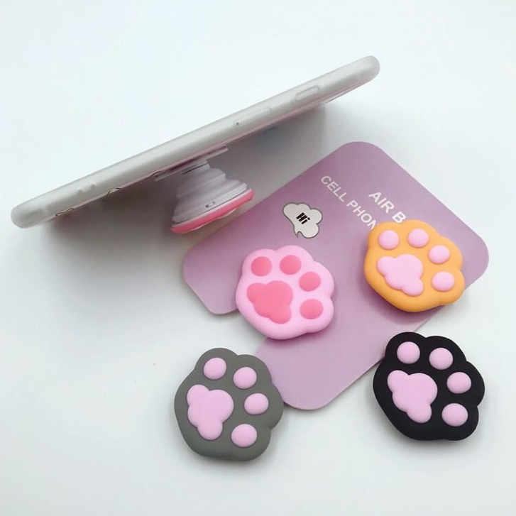 Giá đỡ điện thoại hình thú, iring pop, kẹp điện thoại, ipad xe máy, oto nhỏ gọn dễ dàng mang đi mọi nơi