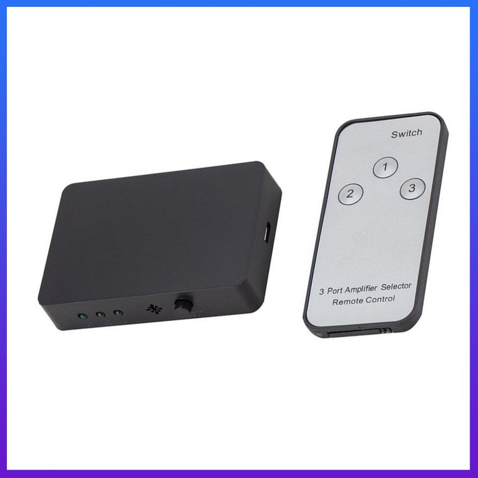 HDMI-compatible Splitter 3 Port Hub Box Switch 3 In 1 Switcher 1080p