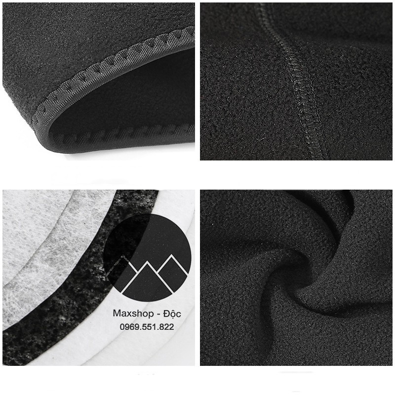 Mặt nạ cao cấp chống khói bụi ô nhiễm và giữ ấm lái xe