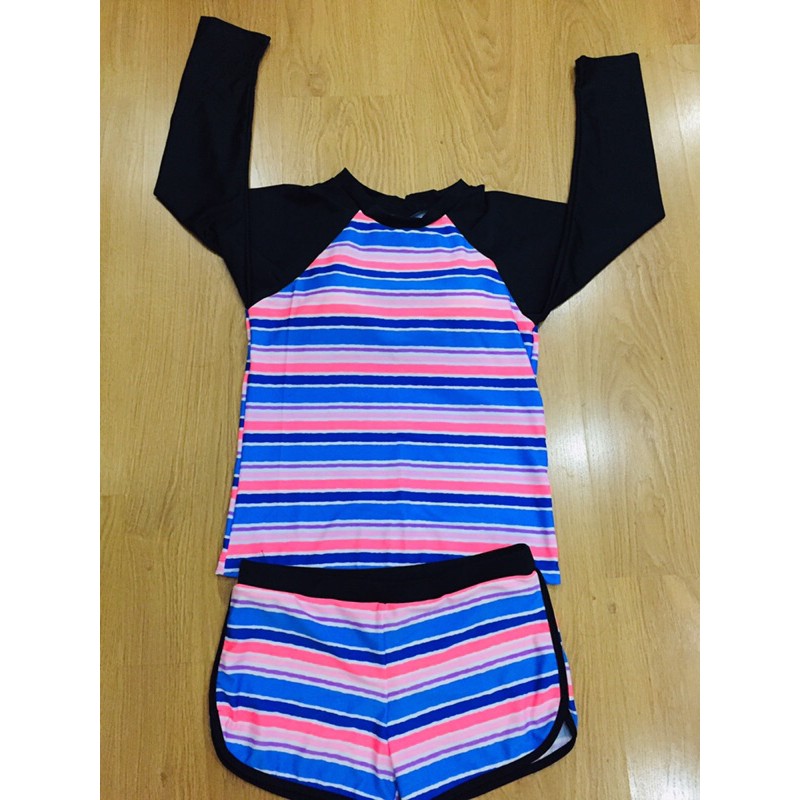 Áo tắm tay dài dáng thể thao size xl | BigBuy360 - bigbuy360.vn