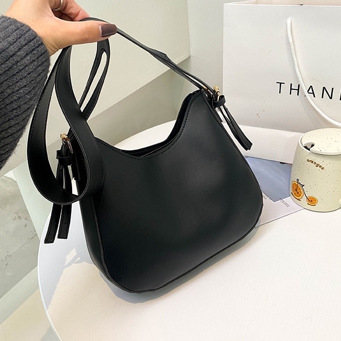 Túi xách nữ công sở đeo chéo da trơn mềm phong cách Hàn Quốc basic CV14