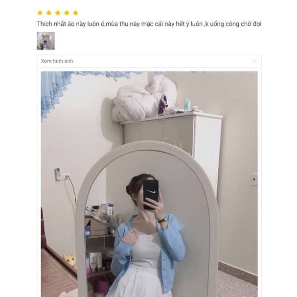 Áo cardigan dáng ngắn cổ V LYRA, chất liệu len sợi dệt đanh mịn dáng croptop xinh xắn, nhẹ nhàng- VXYAK0012 | BigBuy360 - bigbuy360.vn