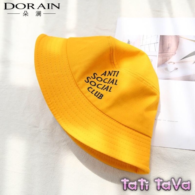 HÀNG ĐẸP]Mũ Nón Bucket Nam nữ thêu SOCIAL Tatitava