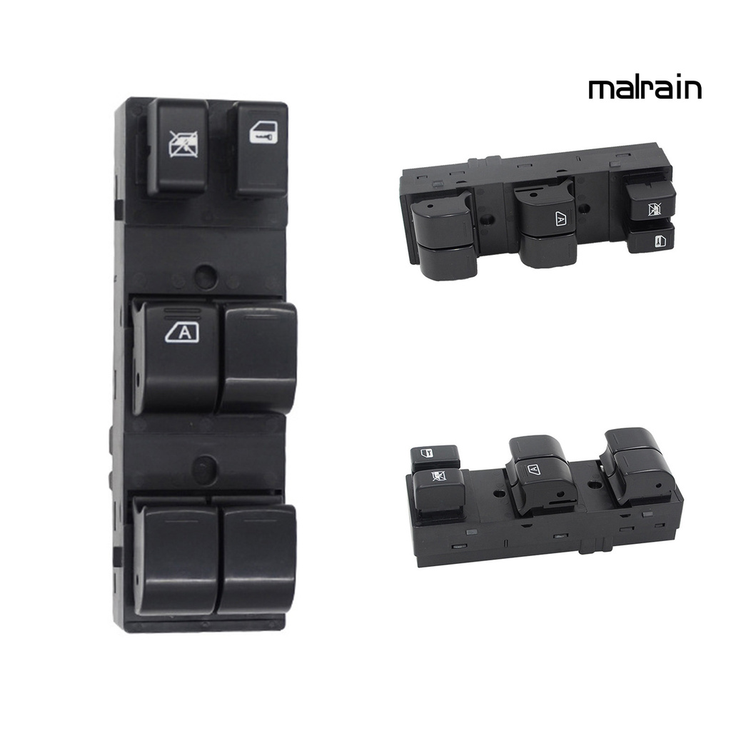 MR- Lifter Window Control Smooth Surface High Sensitivity ABS Front Left Power Window Switch 25401-ZN40C for Nissan Altima 2007-2012