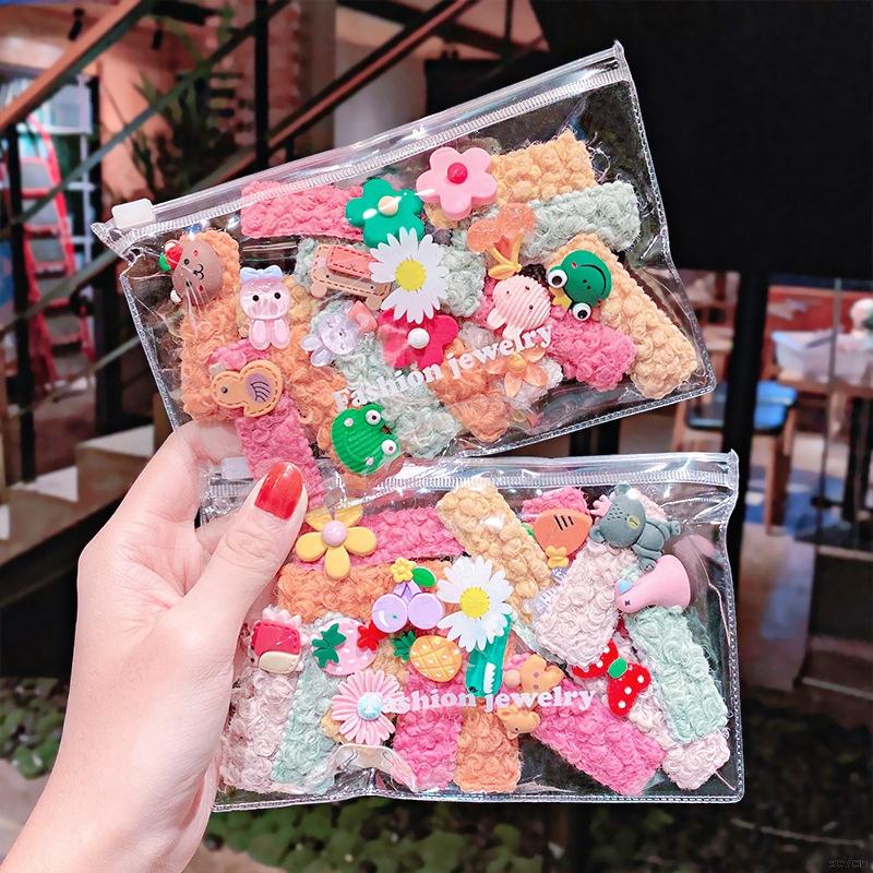 Set 5 Kẹp Tóc Công Chúa Dễ Thương Cho Bé Gái Từ 1-4 Tuổi