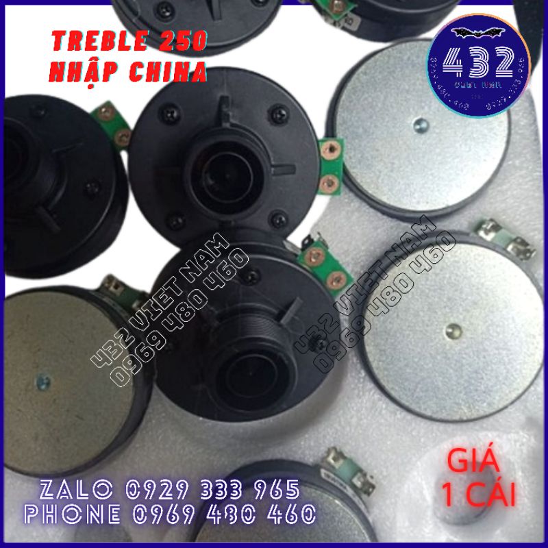 [Mã ELHACE giảm 4% đơn 300K] Loa Treble Kèn 250 Trép 350 Tép 250 350 Mẩu Mới Martin China - PA China nhập khẩu ( 1 Củ )