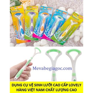 (Việt Nam cao cấp) Dụng cụ vệ sinh lưỡi - Lovely (Hàng VN chất lượng cao)