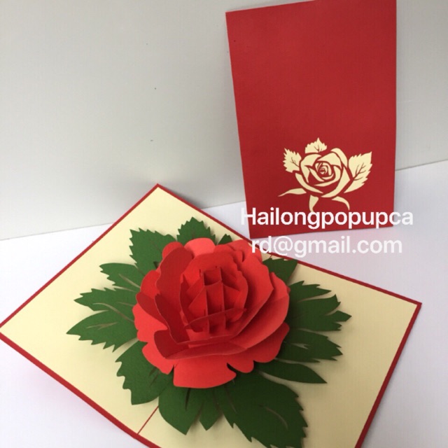 Bông Hoa 4 - Flower - Thiệp  3D (size 12x18)