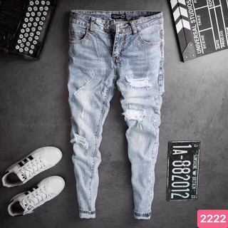 Quần Jean Nam Chất Bò Cao Cấp 02AD NHIỀU MẪU Kèm Ảnh Thật