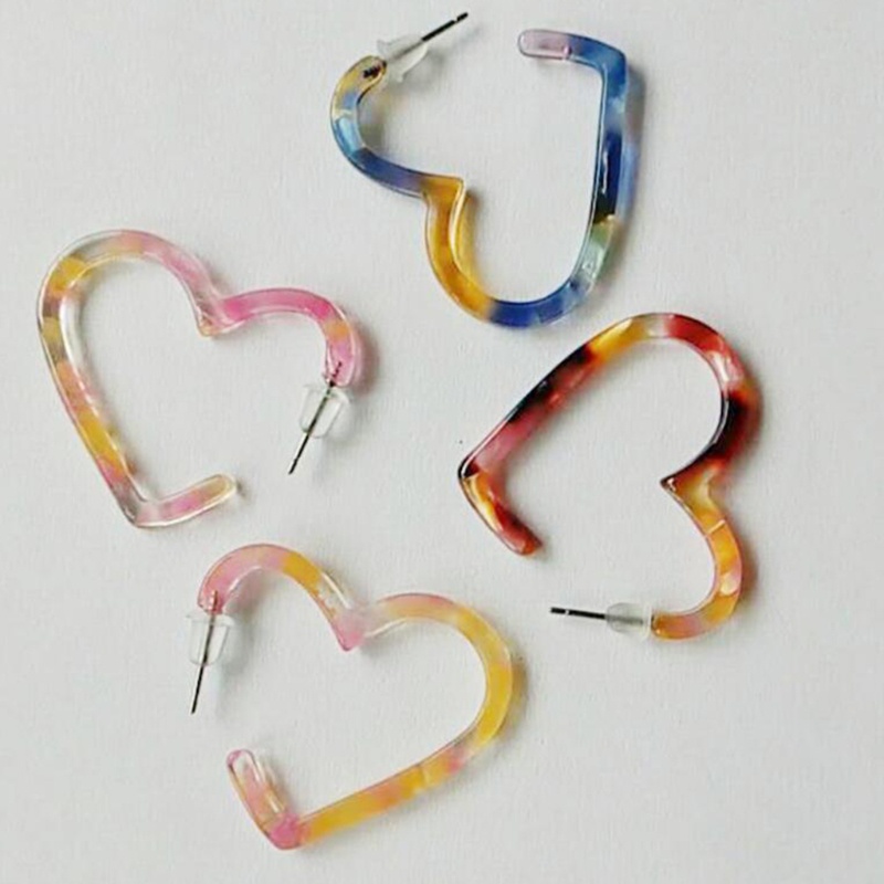 Khuôn Silicone Làm Bông Tai Bằng Resin Pha Lê UV DIY