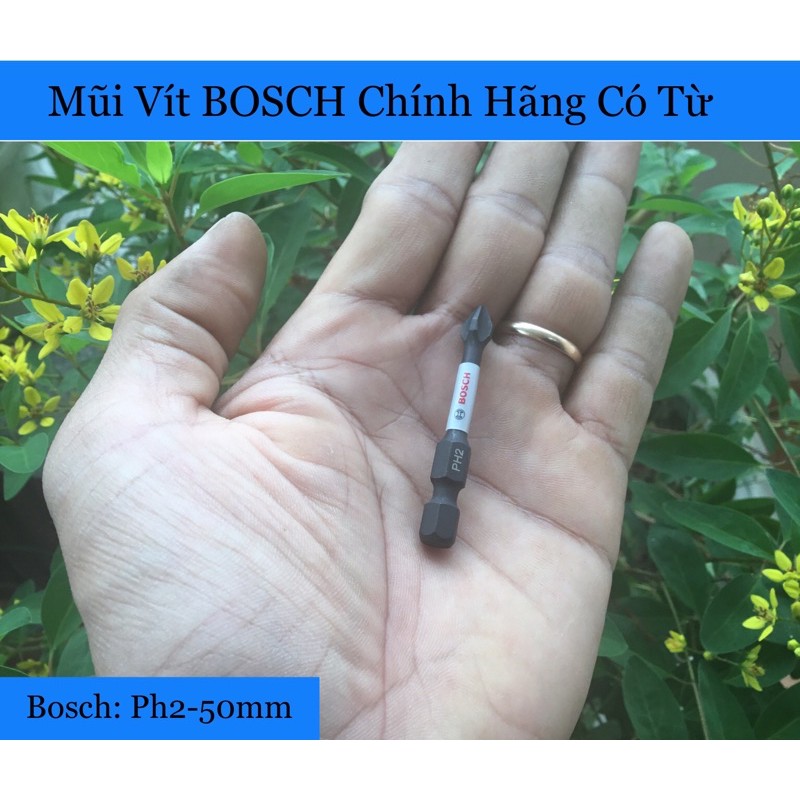Mũi Vít BOSCH Chính Hãng Ph2 50mm