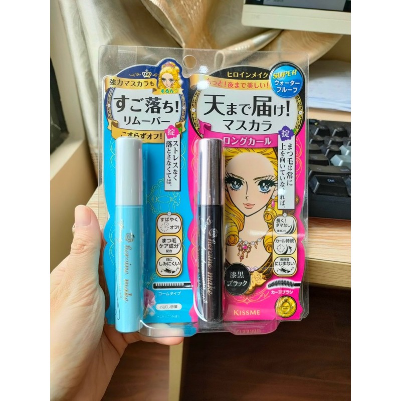 Mascara tẩy trang và Mascara Volume/ Long Kiss Me Heroine | BigBuy360 - bigbuy360.vn