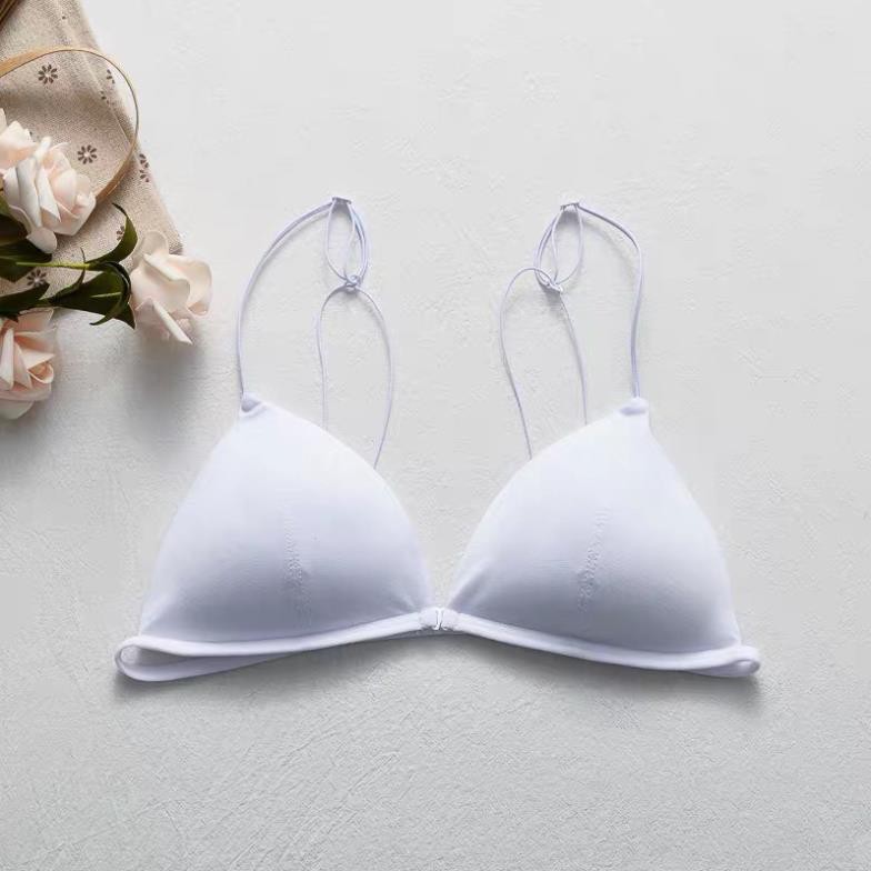Áo bra cotton dây sợi mảnh