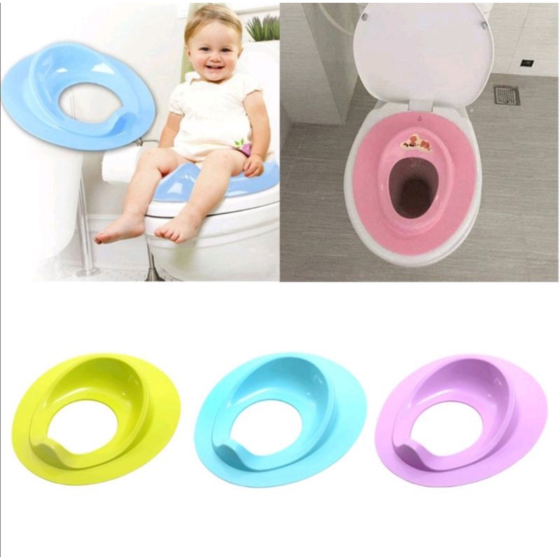 Bệ lót thu nhỏ vệ sinh cho bé nhựa Việt Nhật cao cấp. Kích thước: 31.5x38.5 cm