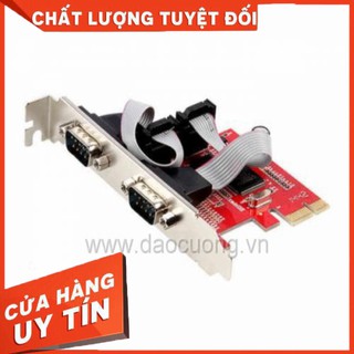 Card chuyển đổi pci ra 2 cổng com rs232 male 9 pin chân đực - cạc mở rộng chức năng