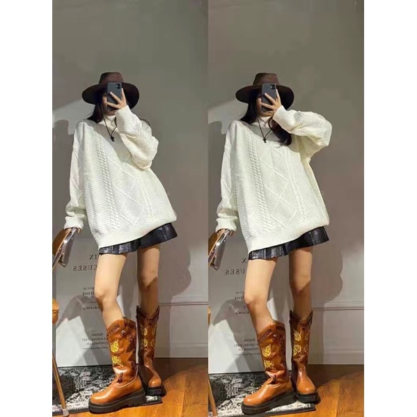 BOOTS DA HOẠ TIẾT | Ảnh thật