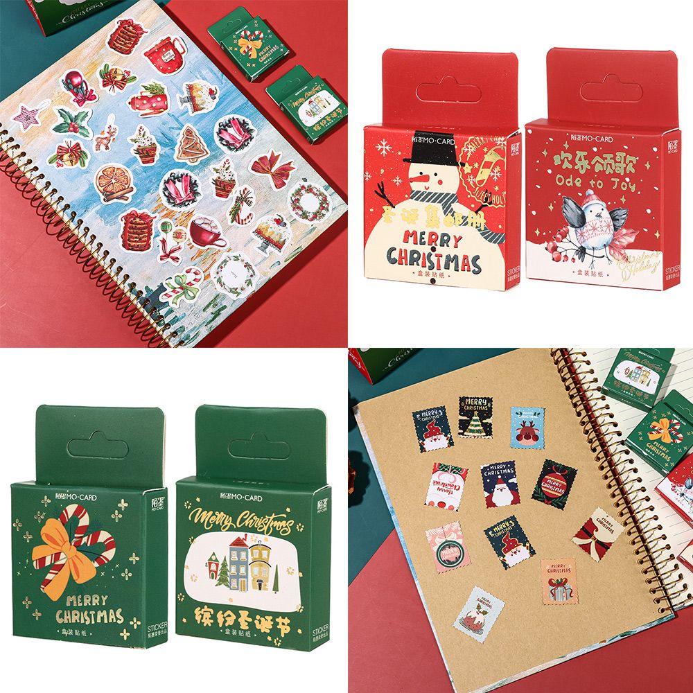 1 46 Sticker Họa Tiết Merry Christmas Để Trang Trí Cho Album Tiện Dụng