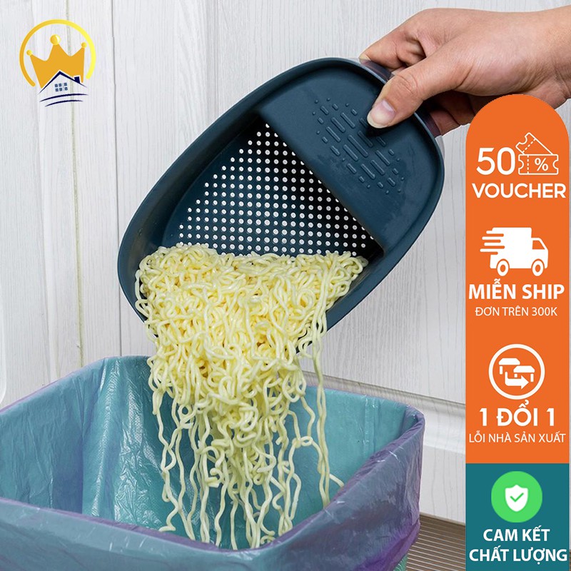 Khay Nhựa Bầu Dục Đa Năng Lọc Rác, Gài Bồn Rửa Chén, Bồn Rửa Bát – Rổ Nhựa Đựng Giẻ Rửa Chén – Xà Phòng