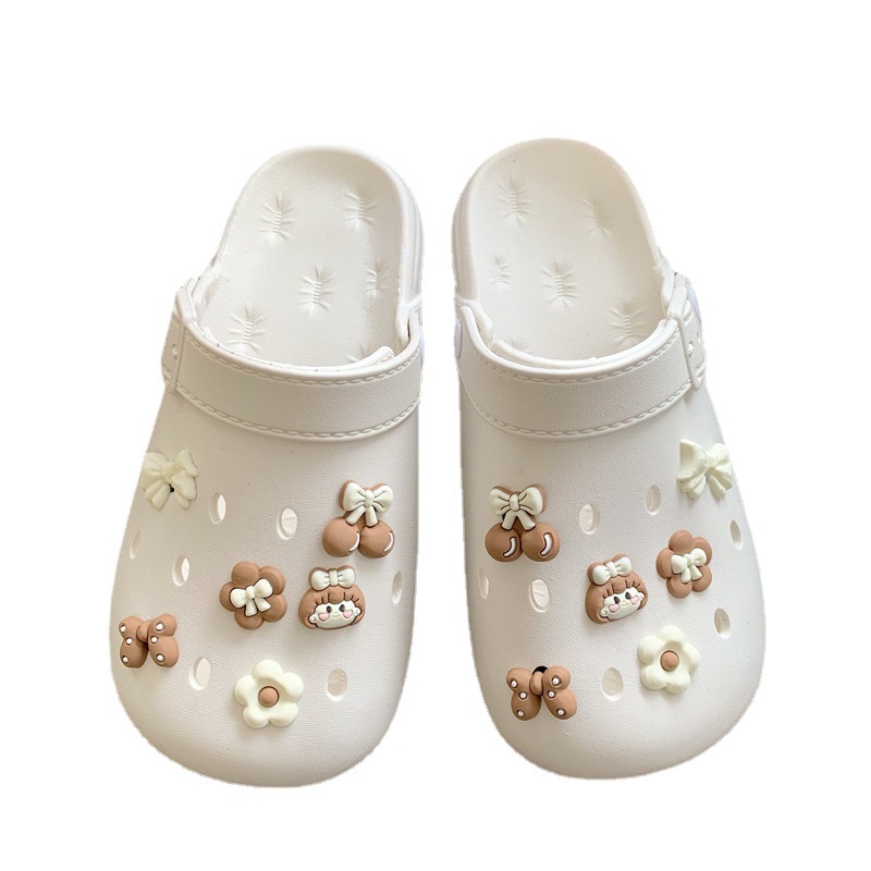 Dép Sandal Đế Dày Quai Chéo Thời Trang Đi Biển Mùa Hè Mới Tăng Chiều Cao Cho Nữ