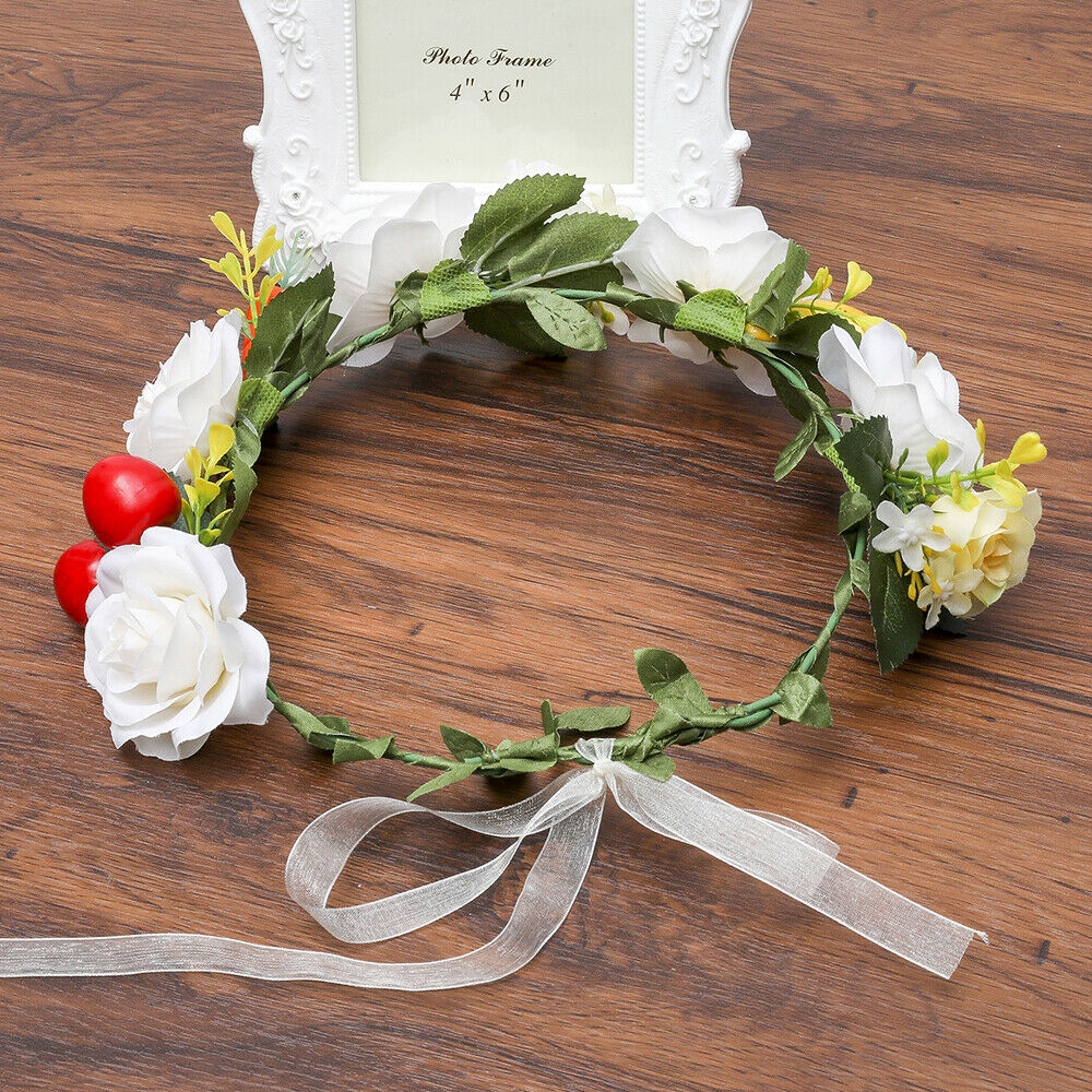 Băng đô Haimeikang kiểu Boho tùy chỉnh đính hoa dành cho nữ ngày cưới