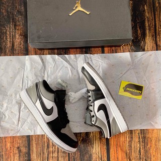 [GeekSneaker] Giày Thể Thao Jordan 1 Low Grey Toe | Sneaker Cổ Thấp  Atmosphere