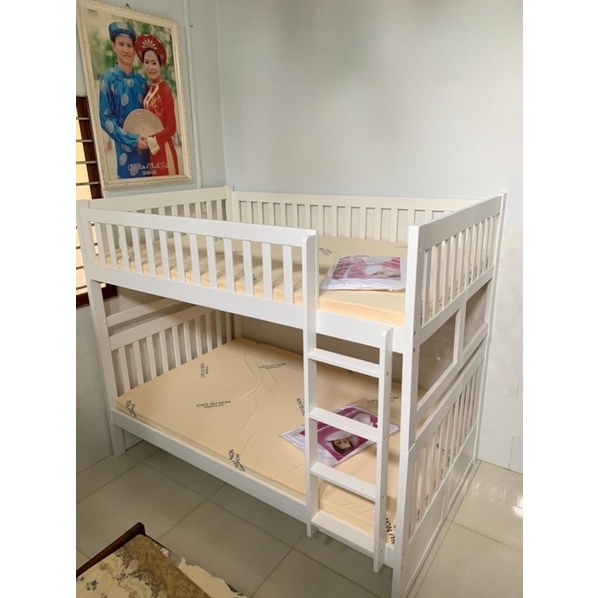 [Xả hàng] Giường 2 tầng unit không hộc 1m2-1m2