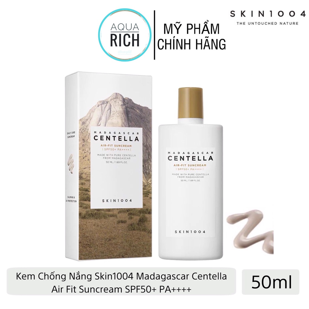 Kem Chống Nắng Skin 1004 Madagascar Centella Air Fit Suncream SPF50+ 50ml