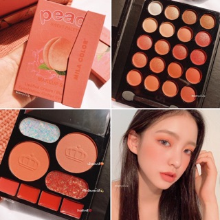 Ví make up trái đào peachy