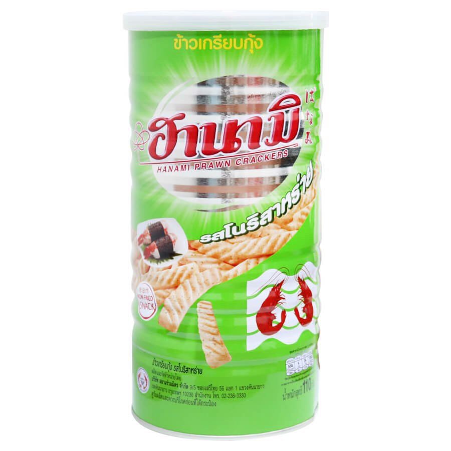 Bim Bim, Snack Lon Tôm Thái Lan Hanami Hộp 110G