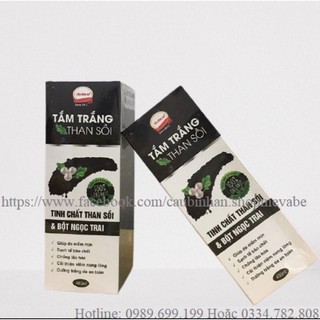 Sữa tắm trắng than sồi Cầu Bình An 400ml