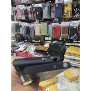 Ốp lưng sony XA1 dẻo đen chữ S Vân da