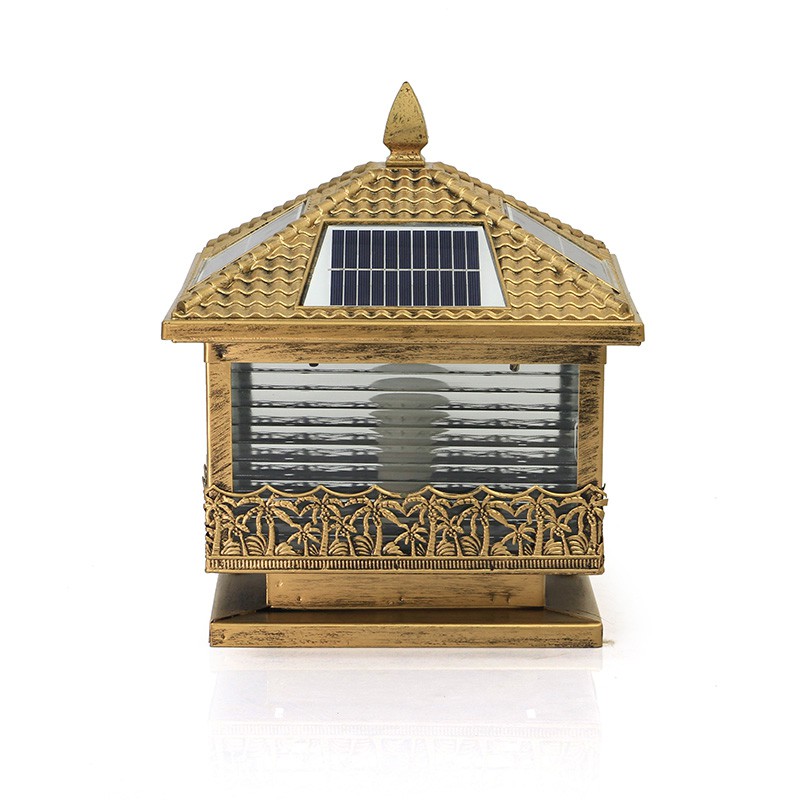 Đèn Trụ Cổng Năng Lượng Mặt Trời SUNTEK TC02 LED Solar Light 7W - Hàng Chính Hãng - Bảo hành 2 năm