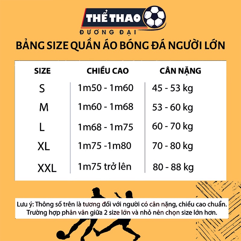 Quần Áo Bóng Đá Câu Lạc Bộ Thiết Kế Mới CV - Vải Mè Caro Cao Cấp, Thoáng Khí, Thấm Hút Mồ Hôi (Bộ Sưu Tập 4)