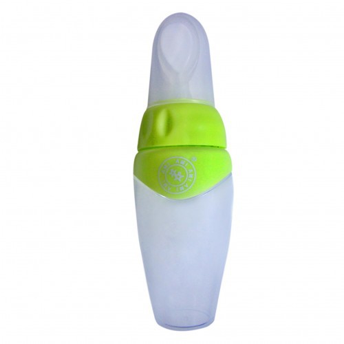 Bình muỗng ăn dặm silicone mềm 150ml